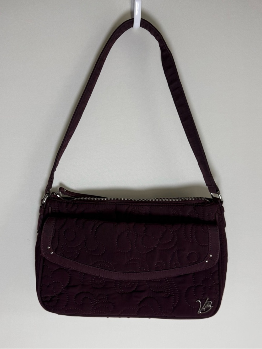 Quilted Vera Bradley shoulder bag